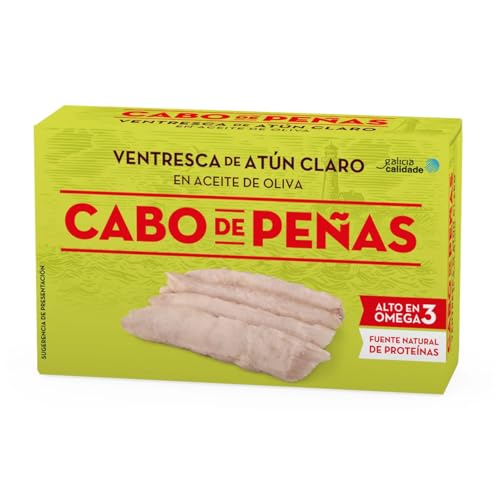 CABO DE PEÑAS Bauchstück in Olivenöl in Filets Dose 73 g. 9er-Pack von Generisch