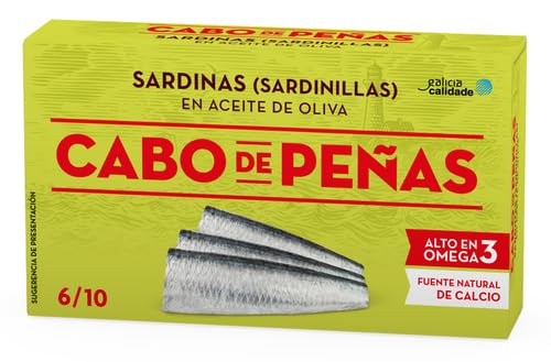 CABO DE PEÑAS SARDINEN IN OLIVENÖL 6/10 DOSE 12x85G von Generisch