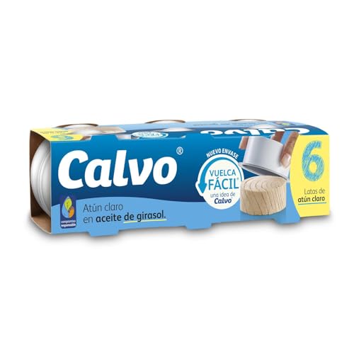 CALVO LEICHTER THUNFISCH IN PFLANZENÖL PACKUNG 18X80G von Generisch