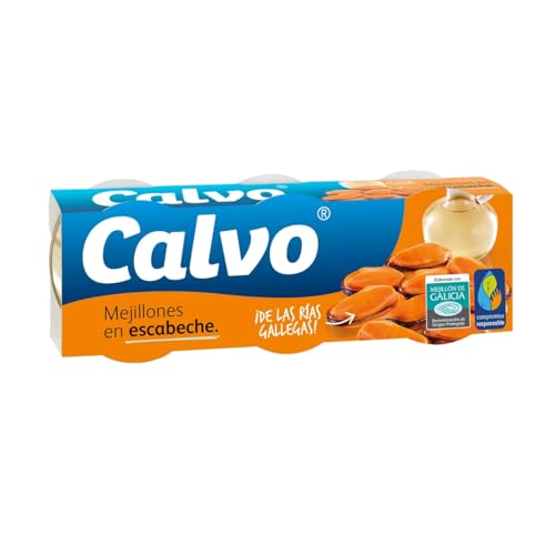 CALVO Miesmuscheln in Escabeche 40 g. 9er-Packung. von Generisch