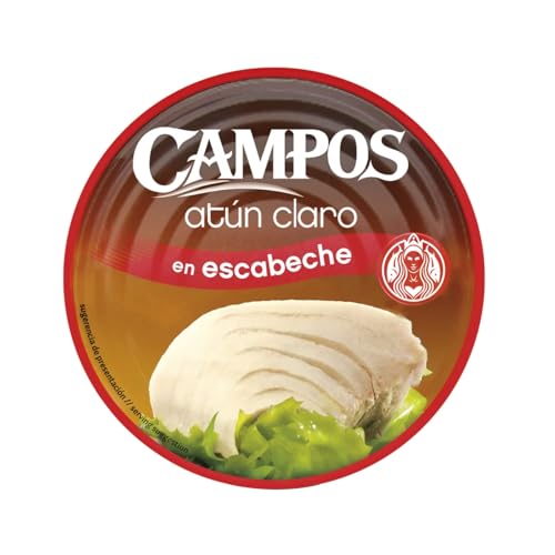 CAMPOS Thunfisch hell in Escabeche Dose 190 g 6er-Pack von Generisch