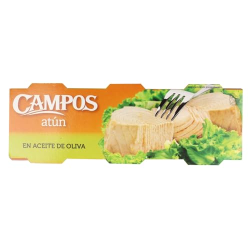 CAMPOS Thunfisch in Olivenöl 9er-Pack x 80 g. von Generisch