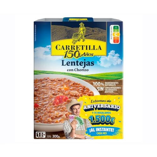 CARRETILLA Linsen nach Hausmacherart 300 g. 3er Pack von Generisch