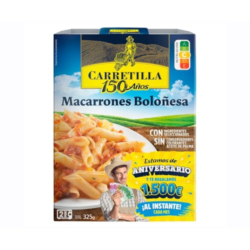 CARRETILLA Makkaroni Bolognese 325 g 3er-Pack von Generisch