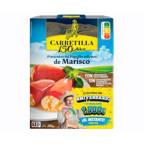 CARRETILLA Mit Meeresfrüchten gefüllte Paprika 280 g. 3er-Pack von Generisch