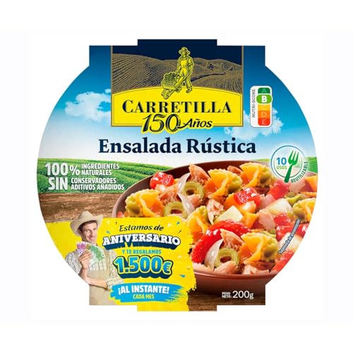 CARRETILLA Rustikaler Salat 200 g 4er-Pack von Generisch