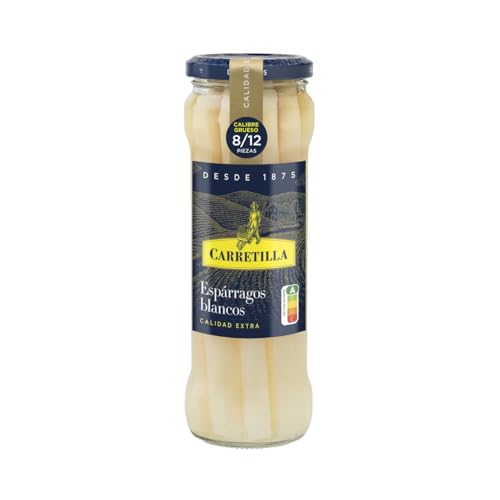 CARRETILLA Weiße Spargel Glas 185 g. 4er Pack von Generisch