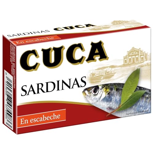 CUCA Sardinen in Escabeche 85 g. 9er-Pack von Generisch