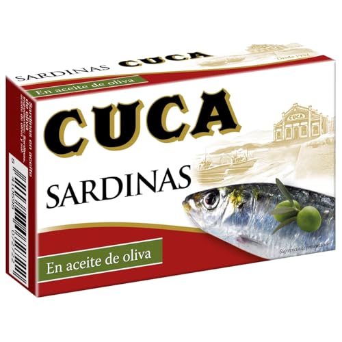 CUCA Sardinen in Olivenöl Dose 85 g. 9er-Pack von Generisch