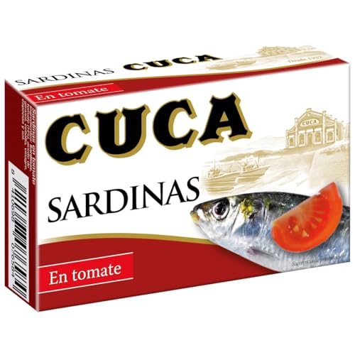 CUCA Sardinen in Tomatensauce 80 g. 9er-Pack von Generisch