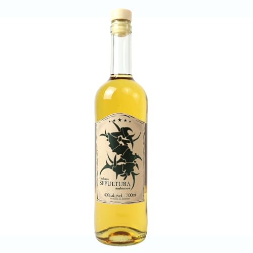 Cachaça Sepultura Amburana | 1 Jahre in Amburana-Holzfässer gereift | 700ml 40% Vol von Generisch