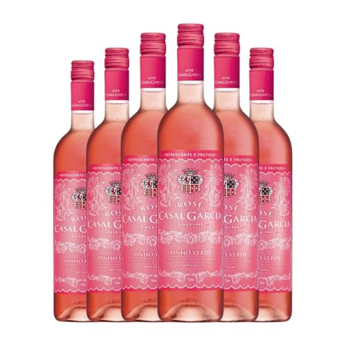 Casal Garcia Rosé Vinho Verde 75 cl Rosé-Wein (Karton mit 6 Flaschen von 75 cl) von Generisch