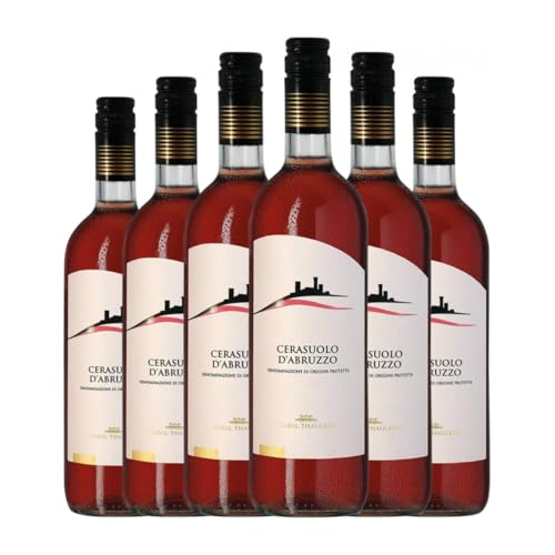 Casal Thaulero Borgo Montepulciano Cerasuolo d'Abruzzo 75 cl Rosé-Wein (Karton mit 6 Flaschen von 75 cl) von Generisch