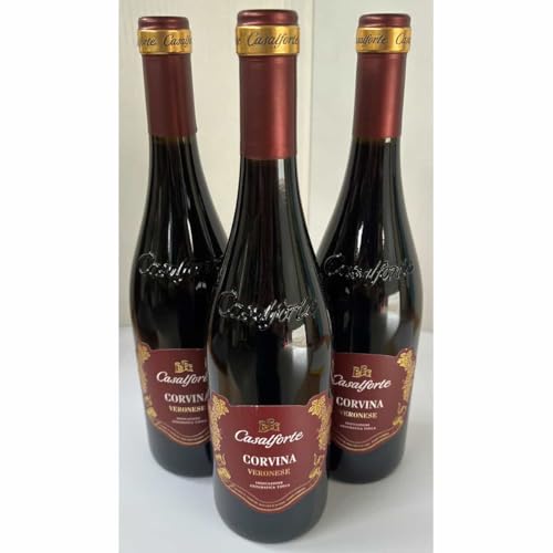 Casalforte Corvina Veronese, Rotwein, 750 ml, 3 Flaschen von Generisch