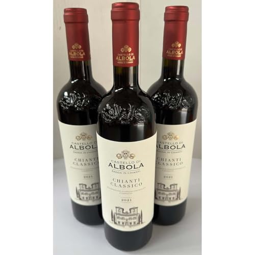 Castello di Albola, Chianti Classico DOCG BIO 2021, Rotwein aus Italien, 750 ml., 3er-Set von Generisch