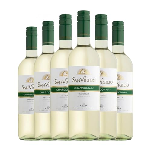 Cavit San Vigilio Chardonnay Trevenezie 75 cl Weißwein (Karton mit 6 Flaschen von 75 cl) von Generisch