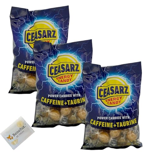 Ceasarz by Napoleon Energy Candy Koffeinbonbons Sparpackung 3x 120g Benefux. Erfrischungstuch von Generisch