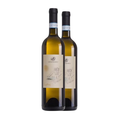 Cenatiempo Bianco Superiore Lefkos Campania 75 cl Weißwein (Karton mit 2 Flaschen von 75 cl) von Generisch