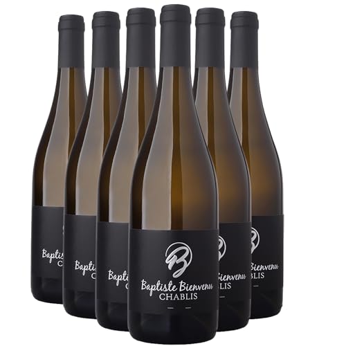 Chablis Weißwein 2022 - Baptiste Bienvenu - g.U. - Burgund Frankreich - Rebsorte Chardonnay - 6x75cl von Generisch