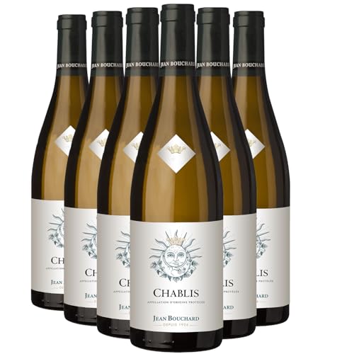 Chablis Weißwein 2023 - Jean Bouchard - g.U. - Burgund Frankreich - Rebsorte Chardonnay - 6x75cl von Generisch