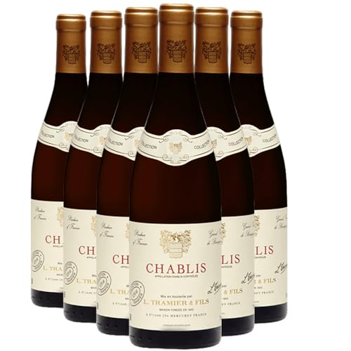 Chablis Weißwein 2023 - Maison Tramier - g.U. - Burgund Frankreich - Rebsorte Chardonnay - 6x75cl von Generisch