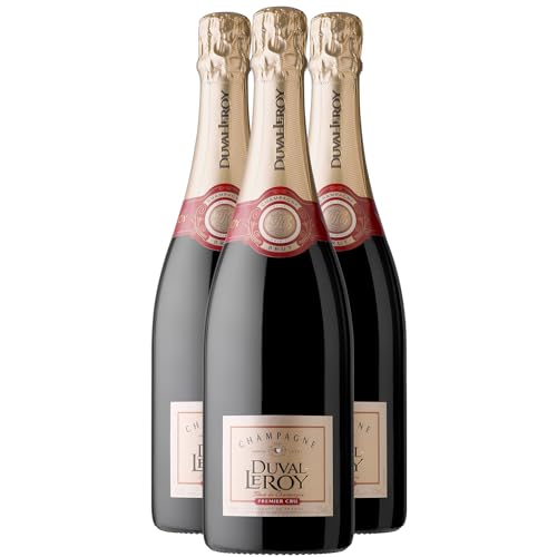 Champagne Premier Cru Fleur de Champagne Prestige Brut - Champagne Duval-Leroy - Rebsorte Chardonnay, Pinot Noir - 3x75cl - 91/100 Wine Spectator von Generisch