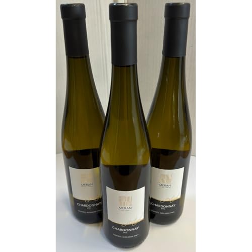 Chardonnay Festival Südtirol DOC 2023, Kellerei Meran, Weißwein aus Italien, 750 ml, 3er-Set von Generisch