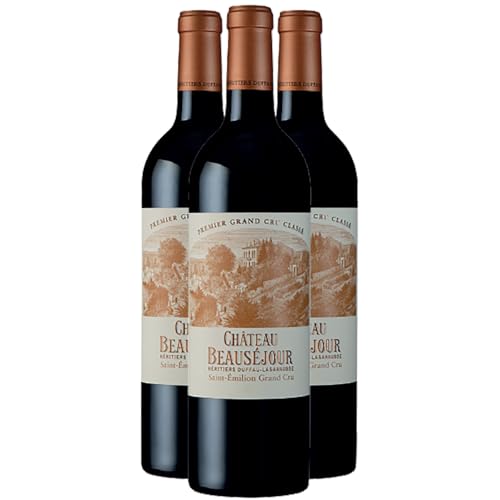 Château Beauséjour Héritiers Duffau-Lagarrosse Saint-Emilion Grand Cru Rotwein 2020 - g.U. - Bordeaux Frankreich - Rebsorte Merlot, Cabernet Sauvignon, Cabernet Franc - 3x75cl - 97/100 Decanter von Generisch