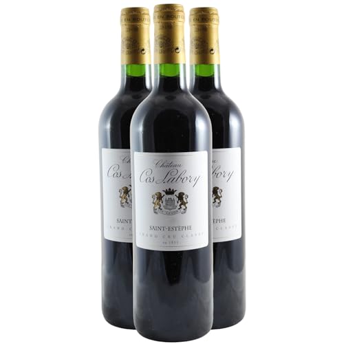 Château Cos Labory Le Saint-Estèphe de Cos Labory Rotwein 2019 - g.U. Saint-Estèphe - Bordeaux Frankreich - Rebsorte Cabernet Franc, Cabernet Sauvignon, Merlot - 3x75cl von Generisch