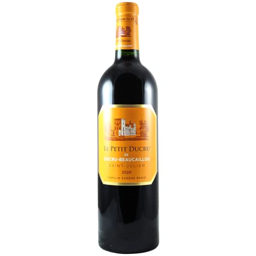 Château Ducru-Beaucaillou Le Petit Ducru Rotwein 2020 - g.U. Saint-Julien - Bordeaux Frankreich - Rebsorte Cabernet Sauvignon, Merlot, Petit Verdot - 75cl - 88-90/100 Robert Parker von Generisch