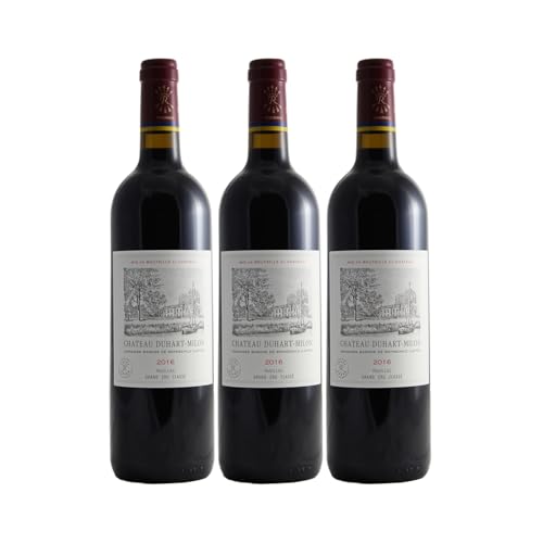 Château Duhart-Milon Pauillac Rotwein 2016 - g.U. - Bordeaux Frankreich - Rebsorte Cabernet Sauvignon, Merlot - 3x75cl - 93/100 Robert Parker von Generisch