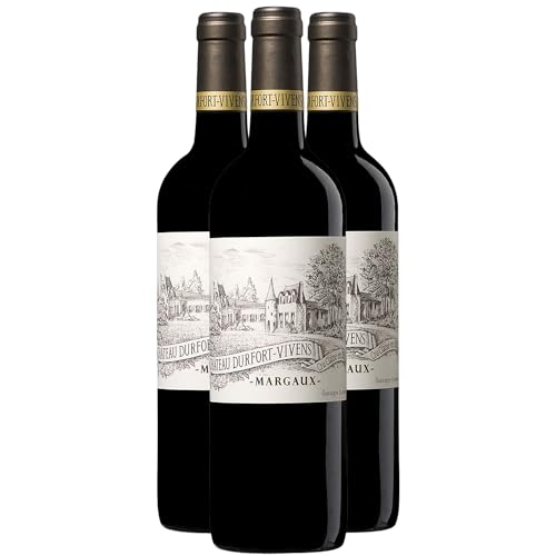 Château Durfort-Vivens Margaux Rotwein 2016 - Bio - g.U. - Bordeaux Frankreich - Rebsorte Cabernet Sauvignon, Merlot, Cabernet Franc - 3x75cl - 18/20 Jancis Robinson von Generisch