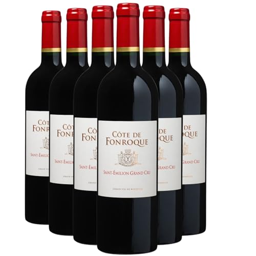 Château Fonroque Saint-Emilion Grand Cru Rotwein 2021 - Bio - g.U. - Bordeaux Frankreich - Rebsorte Merlot, Cabernet Franc - 6x75cl von Generisch