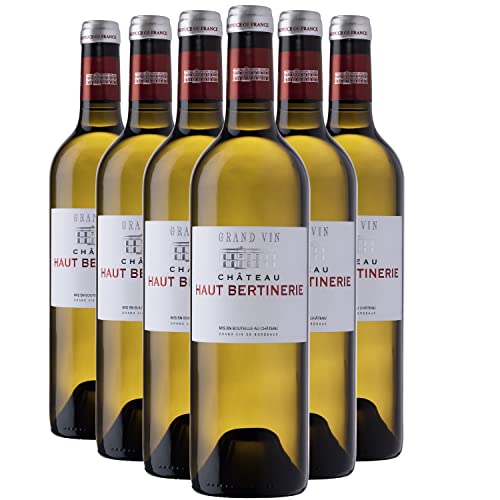 Château Haut Bertinerie Grand Vin Weißwein 2022 - g.U. Côtes de Bordeaux Blaye - Bordeaux Frankreich - Rebsorte Sauvignon Blanc - 6x75cl von Generisch