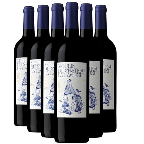 Château La Lagune Moulin de la Lagune Rotwein 2014 - g.U. Haut-Médoc - Bordeaux Frankreich - Rebsorte Merlot, Cabernet Sauvignon - 6x75cl von Generisch