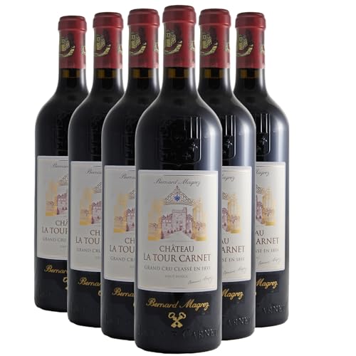 Château La Tour Carnet Rotwein 2013 - g.U. Haut-Médoc - Bordeaux Frankreich - Rebsorte Merlot, Cabernet Sauvignon, Cabernet Franc - 6x75cl von Generisch