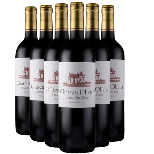 Château Olivier Pessac-Léognan Weißwein 2013 - g.U. - Bordeaux Frankreich - Rebsorte Sauvignon Blanc, Sémillon, Muscadelle - 6x75cl von Generisch