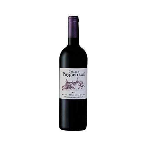 Château Puygueraud Rotwein 2014 - g.U. Côtes de Bordeaux - Bordeaux Frankreich - Rebsorte Cabernet Franc, Cabernet Sauvignon, Merlot - 75cl von Generisch