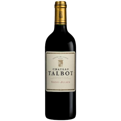 Château Talbot Rotwein 2020 - g.U. Saint-Julien - Bordeaux Frankreich - Rebsorte Cabernet Sauvignon, Merlot, Petit Verdot - 75cl - 95/100 Decanter von Generisch