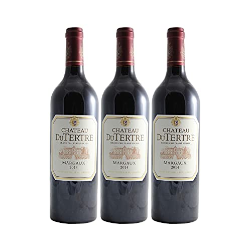 Château du Tertre Rotwein 2014 - g.U. Margaux - Bordeaux Frankreich - Rebsorte Cabernet Franc, Cabernet Sauvignon, Merlot - 3x75cl von Generisch