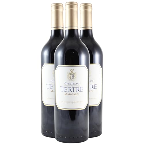 Château du Tertre Rotwein 2018 - g.U. Margaux - Bordeaux Frankreich - Rebsorte Cabernet Sauvignon, Merlot, Cabernet Franc - 3x75cl - 16.5/20 Jancis Robinson von Generisch