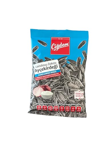 Cigdem Cekirdek 5x150g - Sonnenblumenkernen - Sunflower Seeds (Large, SourCream & Onion) von Generisch