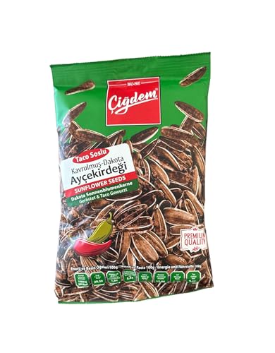 Cigdem Cekirdek 5x150g - Sonnenblumenkernen - Sunflower Seeds (Large, Taco) von Generisch