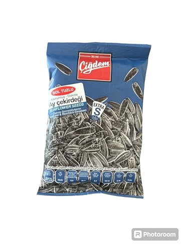 Cigdem Cekirdek 5x150g - Sonnenblumenkernen - Sunflower Seeds (Large, extra Salz) von Generisch