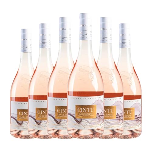 Cintu Rosé Île de Beauté 75 cl Rosé-Wein (Karton mit 6 Flaschen von 75 cl) von Generisch