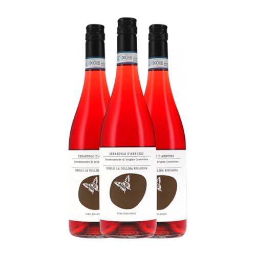 Cirelli Montepulciano Cerasuolo d'Abruzzo 75 cl Rosé-Wein (Karton mit 3 Flaschen von 75 cl) von Generisch