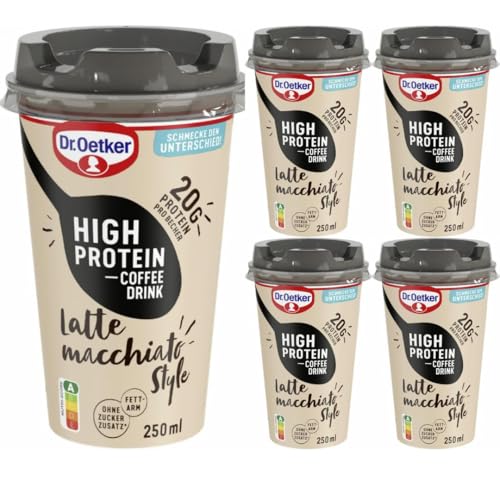 Coffee Drink Latte Macciato Style 250 Mililiter x 5 STÜCK [Frischegarantie] von Generisch