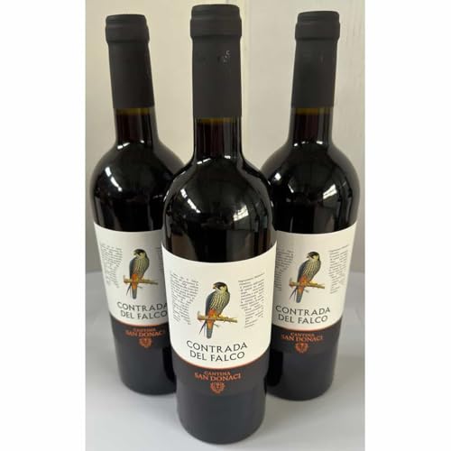 Contrada del Falco Rotwein, Cantina San Donaci, 3 Flaschen à 0,75 Liter von Generisch