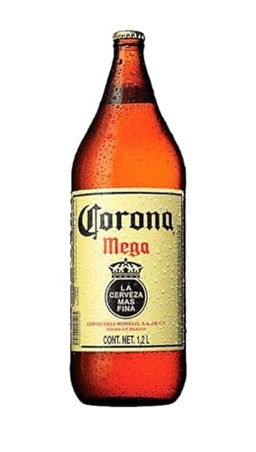 Corona Mega - 1,2 l Flasche - La Cerveza mas Fina - Mexikanisches Lagerbier von Generisch