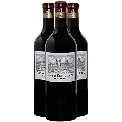 Cos d'Estournel Rotwein 2012 - g.U. Saint-Estèphe - Bordeaux Frankreich - Rebsorte Cabernet Sauvignon, Cabernet Franc, Merlot - 3x75cl - 16.5/20 Jancis Robinson von Generisch